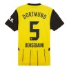 Camiseta de fútbol Borussia Dortmund Bensebaini 5 Primera Equipación 2024-25 - Hombre